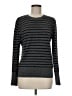 Equipment Stripes Gray Pullover Sweater Size M - photo 1