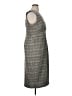 Calvin Klein Tweed Gray Casual Dress Size 16 - photo 4