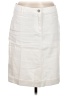 Talbots Solid Ivory Casual Skirt Size 8 Petite - photo 1