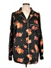 Torrid 100% Polyester Floral Black Long Sleeve Blouse Size Lg Plus (0) - photo 1