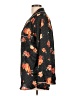 Torrid 100% Polyester Floral Black Long Sleeve Blouse Size Lg Plus (0) - photo 5