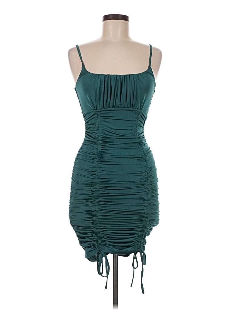 Pre-owned Sky To Moon Cocktail Dress In Teal