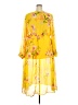 Ups & Downs 100% Polyester Yellow Casual Dress Size 2X - photo 2