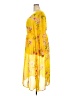 Ups & Downs 100% Polyester Yellow Casual Dress Size 2X - photo 5