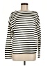 SPANX Stripes Ivory Pullover Sweater Size M - photo 1