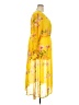 Ups & Downs 100% Polyester Yellow Casual Dress Size 2X - photo 4