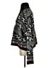By Anthropologie Houndstooth Black Poncho Size XS - photo 5
