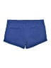 H&M 100% Polyester Solid Blue Shorts Size 14 - photo 2