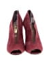 Halogen 100% Leather Burgundy Heels Size 6 - photo 2