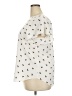 Ann Taylor 100% Polyester Ivory Short Sleeve Blouse Size XXL - photo 5