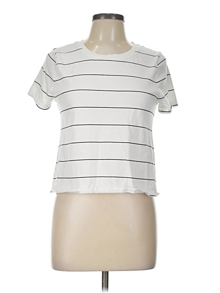 Pre-owned Assorted Brands Short Sleeve T-shirt In White