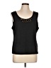 Ruby Rd. Black Sleeveless T-Shirt Size L - photo 1