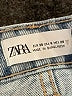Zara Blue Denim Shorts Size 6 - photo 3