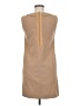 Sandro Solid Tan Casual Dress Size Lg (3) - photo 2
