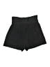 Le Lis Solid Black Shorts Size L - photo 2