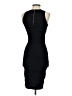Bebe Solid Black Cocktail Dress Size S - photo 2