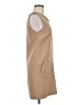 Sandro Solid Tan Casual Dress Size Lg (3) - photo 4