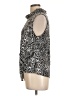 DKNY Silver Sleeveless Blouse Size L - photo 5