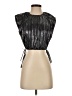 Dee Elly 100% Polyester Silver Sleeveless Blouse Size XS - photo 1