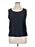 Dana Kay 100% Polyester Blue Sleeveless T-Shirt Size 16W - photo 1