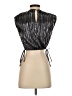 Dee Elly 100% Polyester Silver Sleeveless Blouse Size XS - photo 2