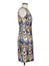 Tory Burch Print Blue Casual Dress Size 6 - photo 4
