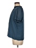 Ann Taylor LOFT 100% Polyester Polka Dots Blue Short Sleeve Blouse Size M - photo 5