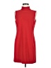 Theory Solid Red Casual Dress Size 6 - photo 1
