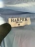 Harper Blue Long Sleeve Blouse Size M - photo 7