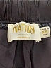 NATION LTD 100% Viscose Solid Black Formal Skirt Size XS - photo 4