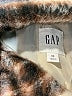 Gap 100% Polyester Plaid Ivory Coat Size XS - photo 6