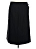 J.Jill 100% Wool Solid Black Wool Skirt Size 14 - photo 1