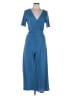 ASTR The Label Solid Blue Jumpsuit Size S - photo 1