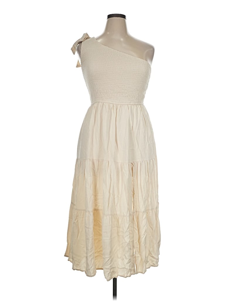 Pre-owned Merokeety Casual Dress In Ivory