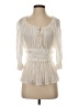 Boston Proper Ivory 3/4 Sleeve Blouse Size S - photo 1