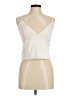 BCBGMAXAZRIA 100% Cotton White Ivory Sleeveless Top Size M - photo 1