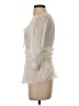 Boston Proper Ivory 3/4 Sleeve Blouse Size S - photo 5