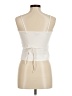 BCBGMAXAZRIA 100% Cotton White Ivory Sleeveless Top Size M - photo 2