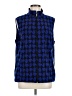 Allison Daley 100% Polyester Blue Vest Size M - photo 1
