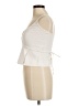BCBGMAXAZRIA 100% Cotton White Ivory Sleeveless Top Size M - photo 5