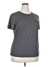 Nine West Gray Active T-Shirt Size XXL - photo 1
