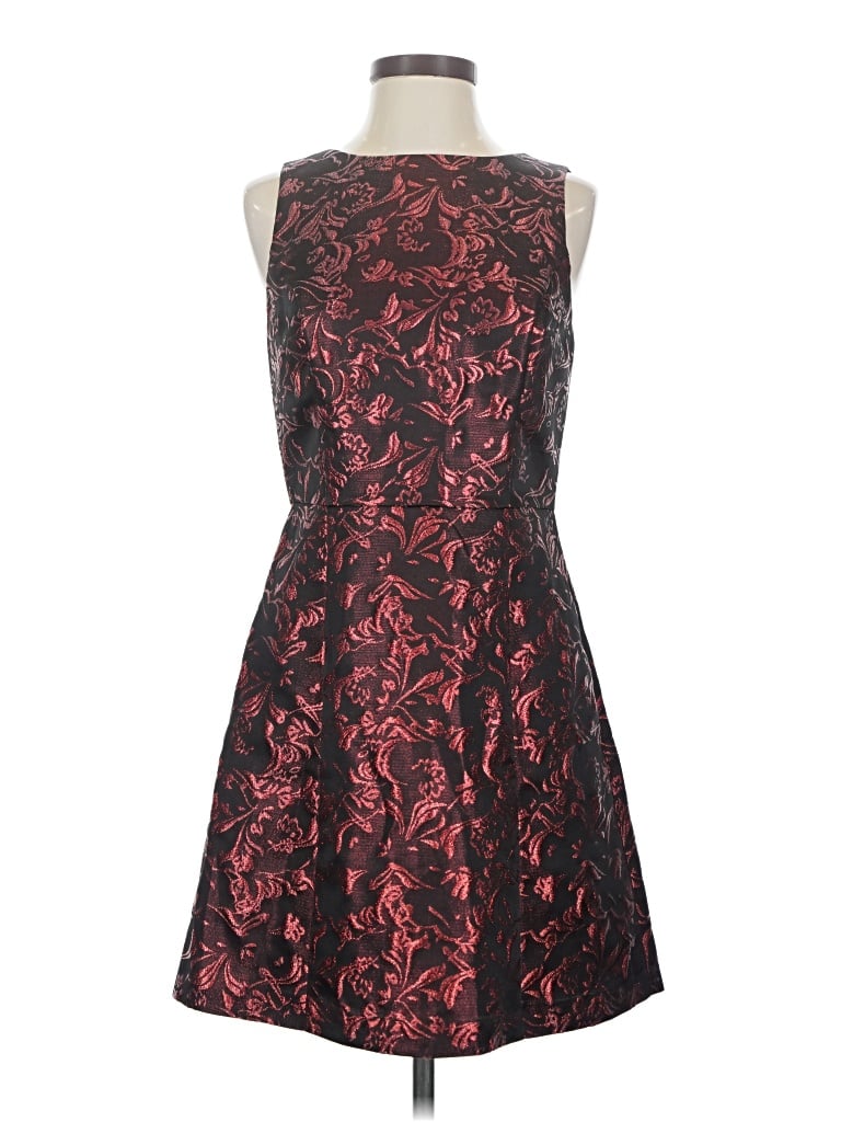 Pre-owned Kensie Cocktail Dress In Burgundy
