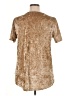Amaryllis Metallic Gold Short Sleeve Blouse Size XL (estimated) - photo 2