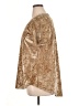 Amaryllis Metallic Gold Short Sleeve Blouse Size XL (estimated) - photo 5