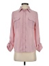 Investments 100% Polyester Pink Long Sleeve Blouse Size S (petite) - photo 1