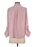 Investments 100% Polyester Pink Long Sleeve Blouse Size S (petite) - photo 2