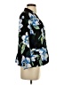 Banana Republic Floral Black Blazer Size 4 - photo 4