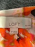 Ann Taylor LOFT 100% Polyester Orange Sleeveless Blouse Size S (petite) - photo 7