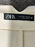 Zara Solid Ivory Dress Pants Size L - photo 7