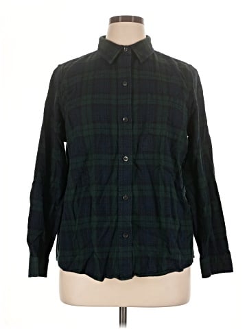 L.L.Bean Long Sleeve Button-Down Shirt (view 1)